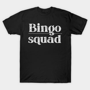 Bingo Squad Team Player Gift Mask Sweatshirt T-Shirt